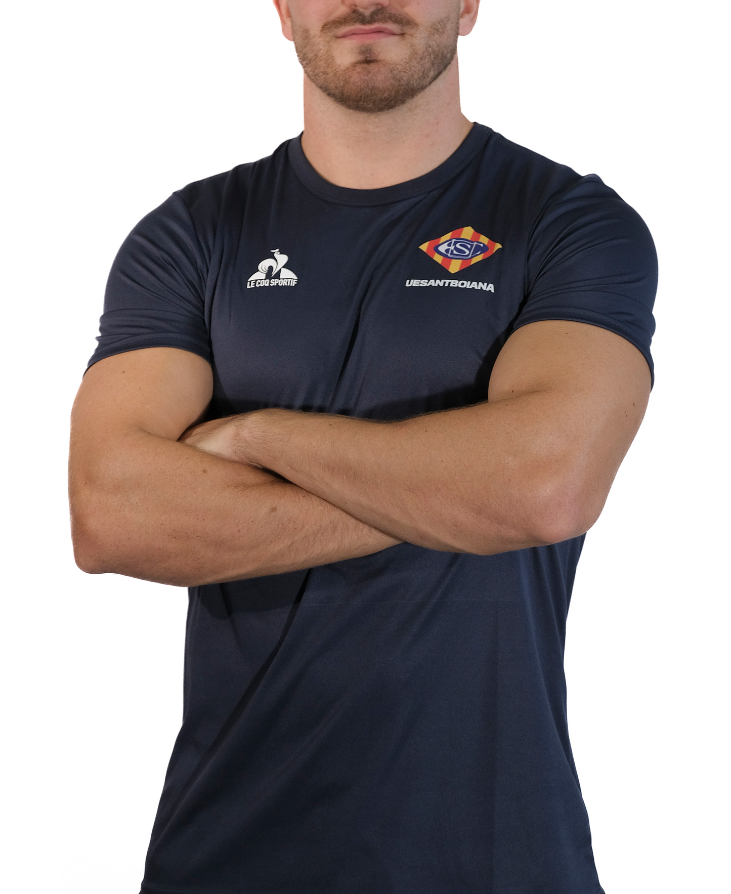 Camiseta técnica azul adulto