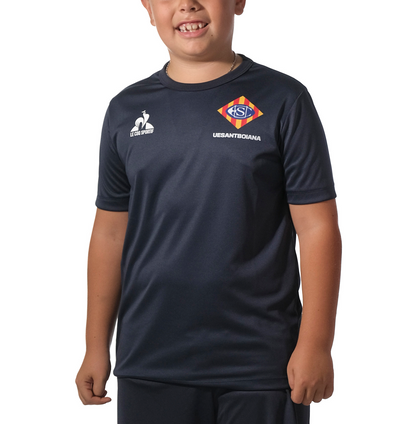 Camiseta técnica azul infante