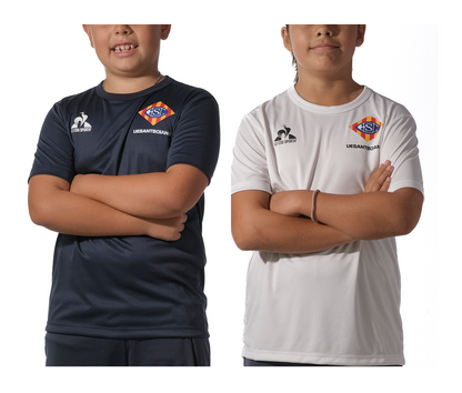 Camiseta técnica blanca infante