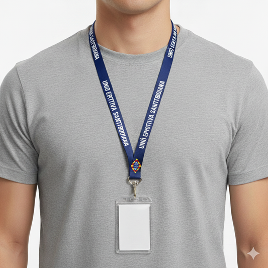 Lanyard azul