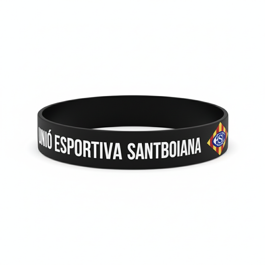 Pulsera silicona negra