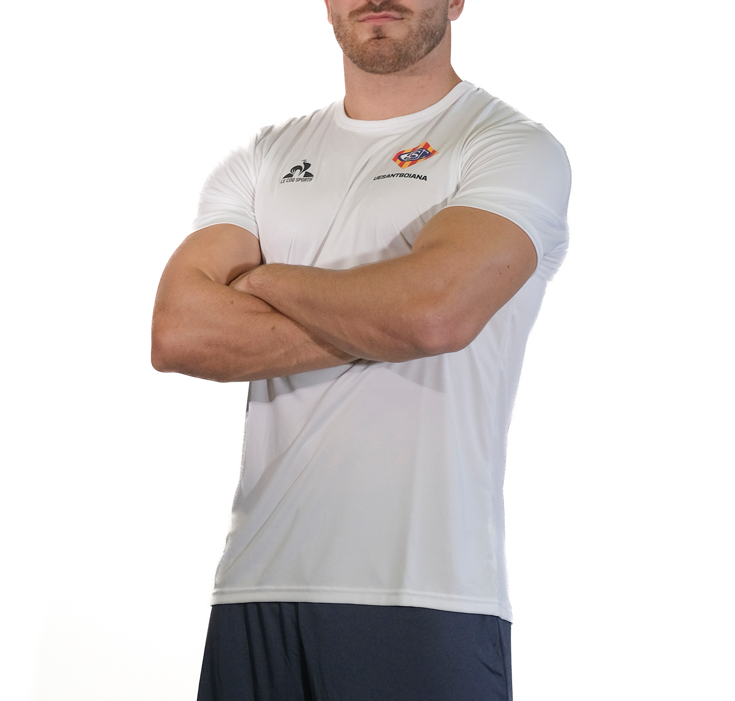 Camiseta técnica blanca adulto